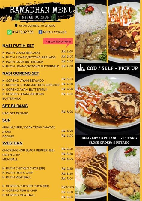 Nipah Corner Food Court Menu And Price Yummyadvisor