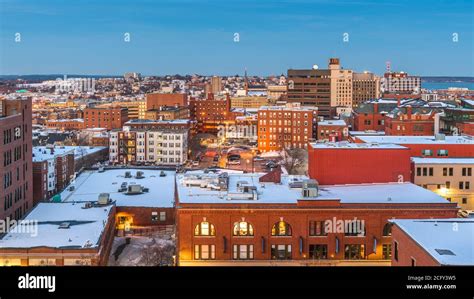 Downtown portland maine hi-res stock photography and images - Alamy