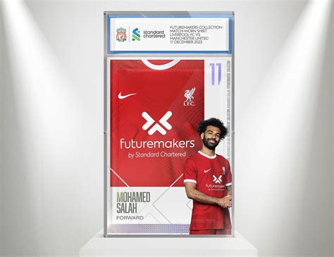 Mohamed Salah Futuremakers X Liverpool FC Collection Match Worn