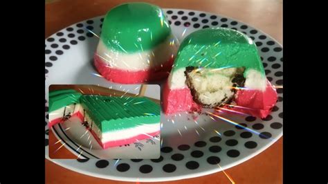 Tarta Gelatina Tricolor Con Relleno De Gansito Youtube