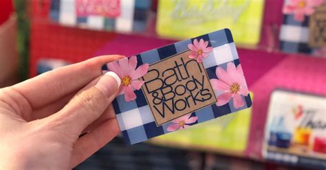 50 Bath And Body Works Et Card Only 42 50 On Hip2save