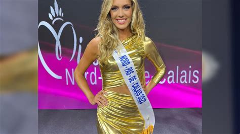 Miss France La Lilloise Agathe Cauet Couronn E Miss Nord Pas De