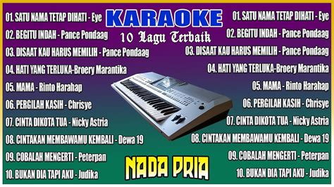 Karaoke Nostalgia Full Album Nada Pria Lagu Pilihan Terbaik