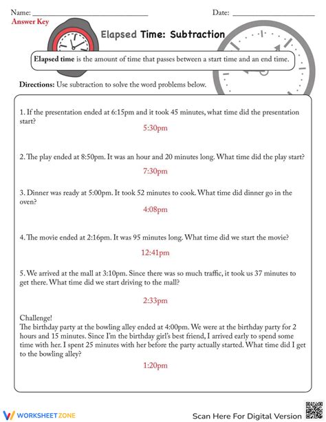 Time Word Problems Worksheet Collection For Teaching And Learning Worksheets Library