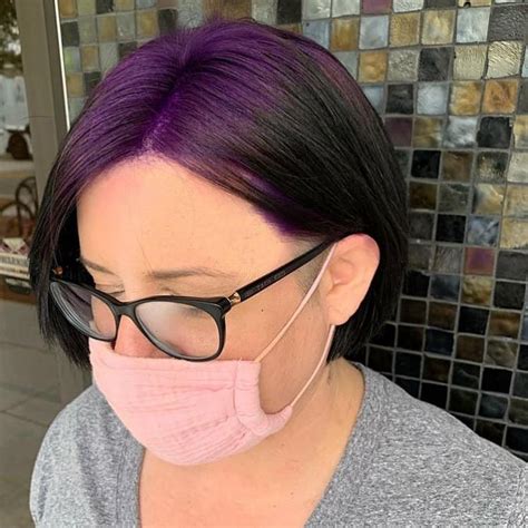 Fushia Purple Pink Color Purple Ombre Deep Purple Short Purple Hair