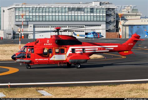 JA119B Tokyo Fire Department Eurocopter AS 332L1 Super Puma Photo By