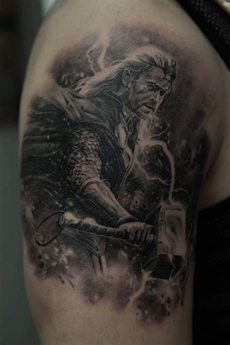 Marvel Thor Tattoo Designs