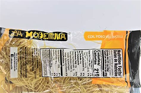 La Moderna Coil Fideo Vermicelli Durum Wheat Oz Pk Of