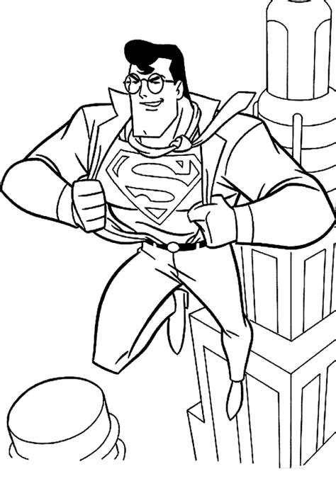 Disegni Superman Da Colorare