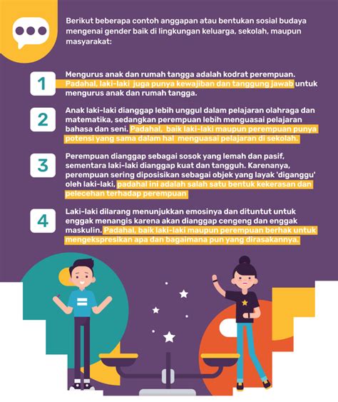 Tentang Gender Dan Contoh Gender Sebagai Konstruksi Sosial Dalam Kehidupan Sehari Hari