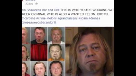 Captain Seaweeds Tiki Bar And Grill Promote Wanted Felon Bucksport Conway South Carolina Youtube