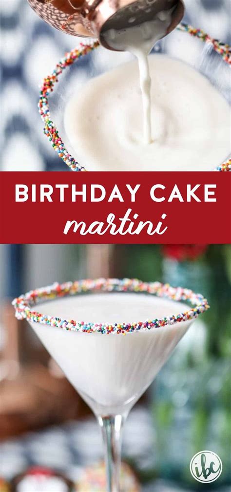 Stir Up Some Fun With A Birthday Cake Martini The Cocktail That