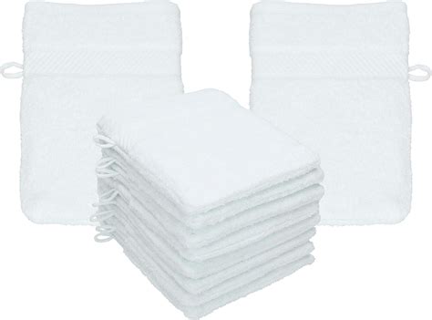 Betz Lot De 10 Gants De Toilette Palermo 100 Coton Taille 16x21 Cm