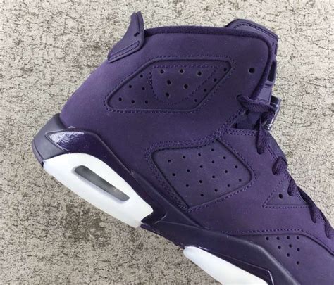 紫气逼人！air Jordan 6 Retro Gs Purple Dynasty” 发售日期确定 球鞋资讯 Flightclub中文站