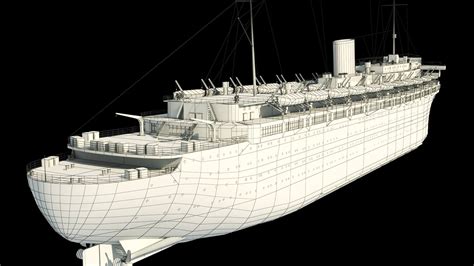 MV Wilhelm Gustloff German Cruise Ship - 3D Model by citizensnip