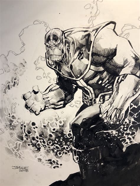 Thanos By Jim Lee Rcomicbooks