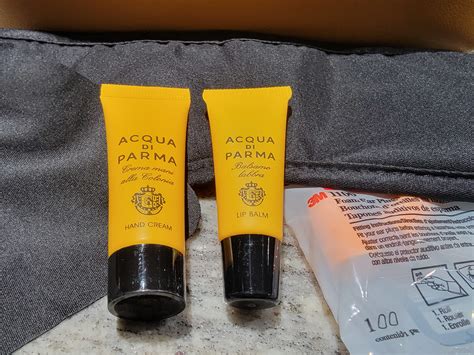 Air Canada S New Acqua Di Parma Amenity Kit View From The Wing