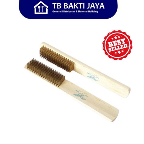 Jual Sikat Kawat Kuningan Baris Eagle Sikat Besi Halus Wire Brush