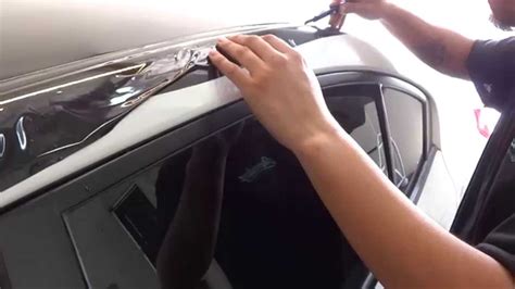 2015 2016 Subaru Wrx Diy Vinyl Roof Wrap Install Youtube