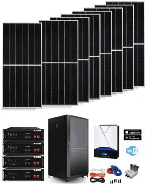 Kit Solar Vivienda Permanente W Wh Dia La Casa Solar