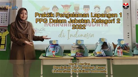 Video Ppl Ppg Daljab Kategori Tahun Praktik Pembelajaran