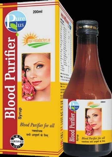 Ayurvedic Blood Purifier Syrup With Haridra Kesar And Kalmegh Ml