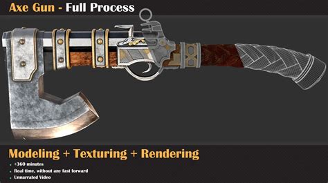 Axe Gun Tutorial - FlippedNormals