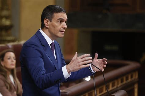 Congreso Español Vota La Investidura De Pedro Sánchez