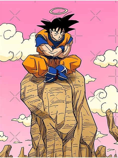 Goku Meditation Dragon Ball Z Poster For Sale By Pyramid Designs