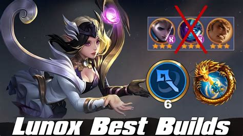 Lunox Mage Best Builds With Great Dragon Spear Mlbb Magic Chess Best