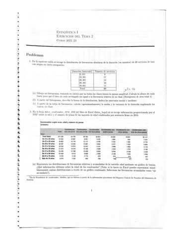 Tema 6 Introduccion A La Inferencia Estadistica Pdf