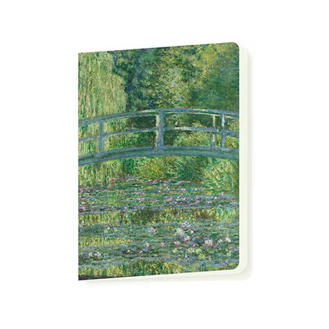 Calepin à élastique Claude Monet Le Bassin aux nymphéas Harmonie