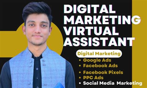 Do Digital Marketing Virtual Assistant Social Media Manager By Farrukh05 Fiverr