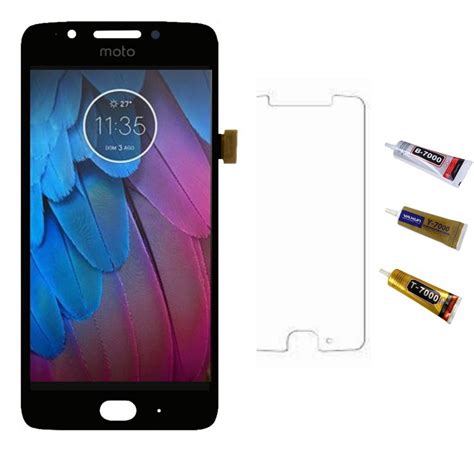 Kit Tela Display Lcd Touch Screen Motorola Moto G S Xt Xt Preto