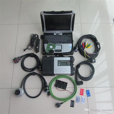 Ready To Use Mb Star C Mercedes Star Diagnostic Tool With Cf Touch