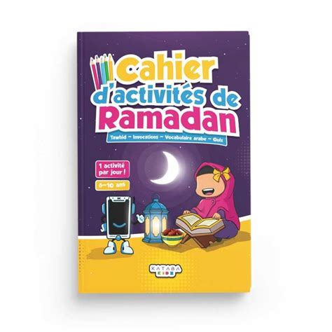 Cahier dactivités de Ramadan Éditions Kataba