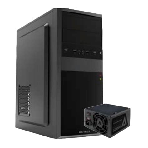 Gabinete Acteck Kiruna II GM420 Midi Tower ATX Micro ATX Mini ATX