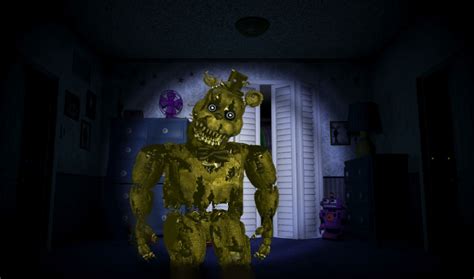 FnaF 4 Golden Freddy by Wait-Off on DeviantArt