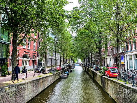 Amsterdam canal, Netherlands Photograph by Lukim Artwork - Fine Art America