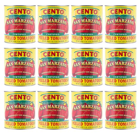 Cento San Marzano Certified Italian Peeled Tomatoes, 28 oz — Piccolo's ...