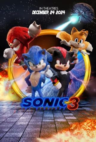 Sonic 3 O Filme 25 De Dezembro De 2024 Filmow