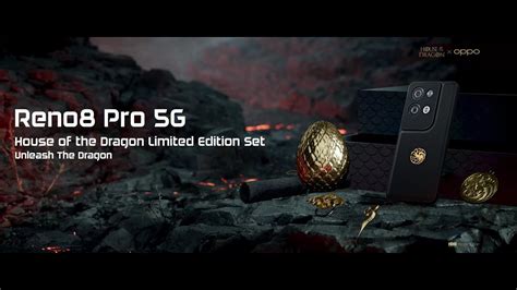 OPPO Reno8 Pro 5G House Of The Dragon Limited Edition Set Reno8 Pro