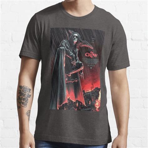 The Crow By Brandon Lee Movie Poster T Shirt For Sale By