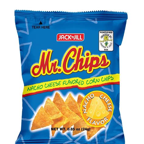 Jack N Jill Mr Chips Nacho Cheese 26g