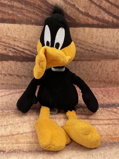 VINTAGE BOOTS LOONEY TUNES Warner Bros Daffy Duck 12 Soft Plush Toy 5