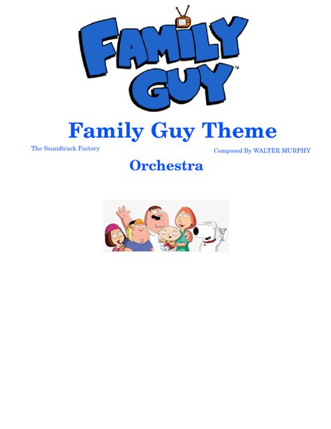 Family Guy: Theme - Orchestra - piano tutorial