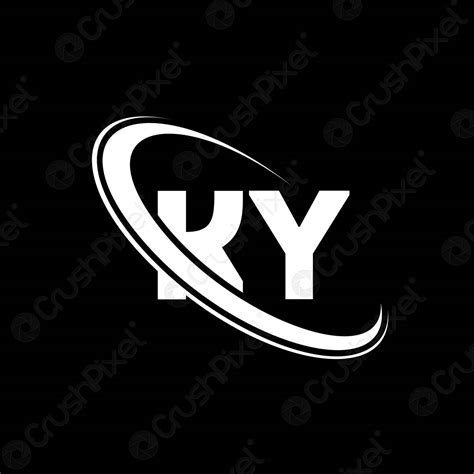 Ky Logo K Y Design White Ky Letter Ky K Stock Vector 6119920 Crushpixel