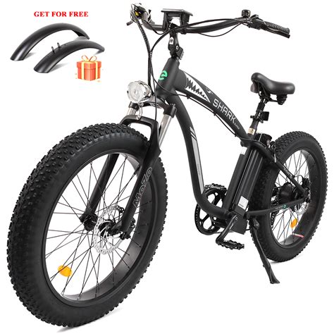 Ecotric Fat Tire Electric Bicycle 26 In Aluminum India Ubuy