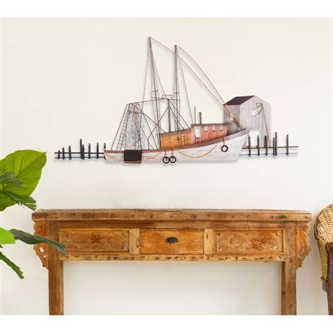 Longshore Tides Calabash Shrimper Boat Wall Décor And Reviews Wayfair