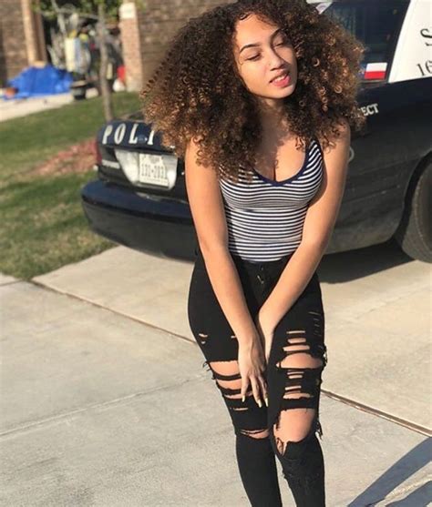 Love ️ | Pretty mixed girls, Curly girl hairstyles, Cute mixed girls